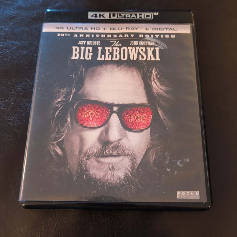 The Big Lebowski 4K UHD + Blu-ray Jeff Bridges - John Goodman - EUC